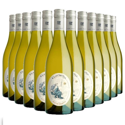 Case of 12 Claude Val Blanc